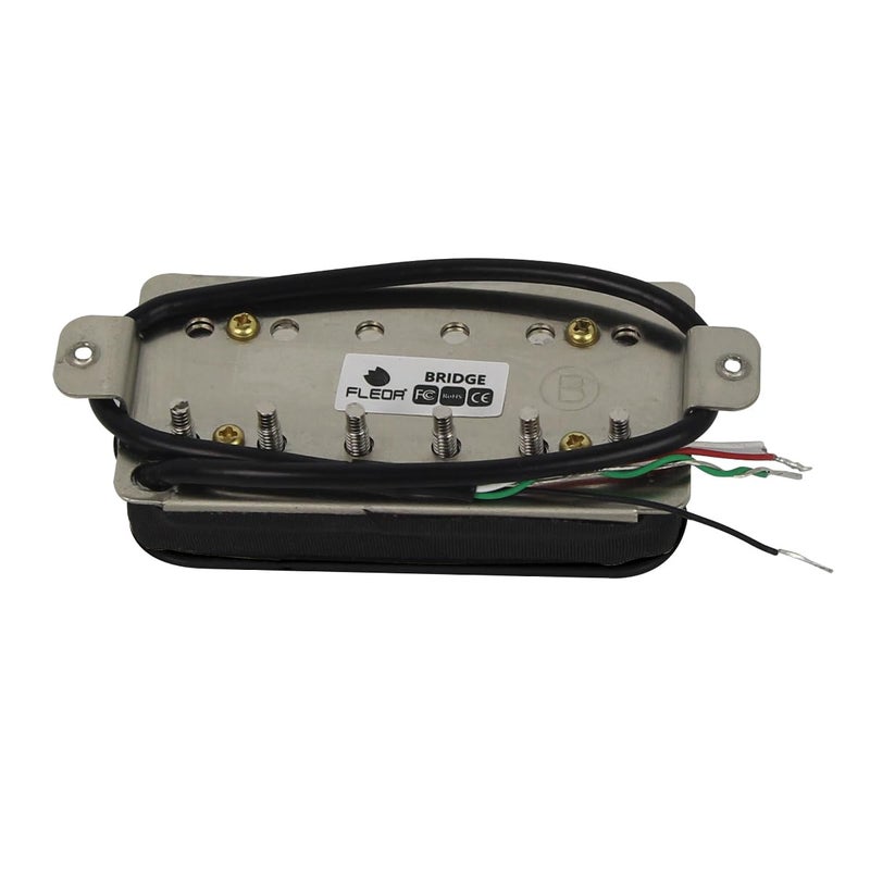 FLEOR فليور بيك أب كهربائي للجيتار همباكر بريدج ألينكو 5 بيك أب أسود - Image 3